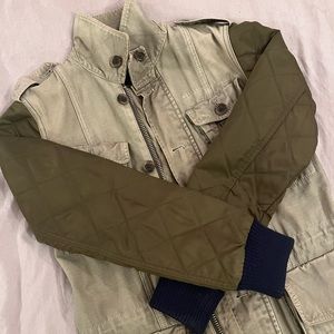 J. CREW - Army Green Utility Jacket